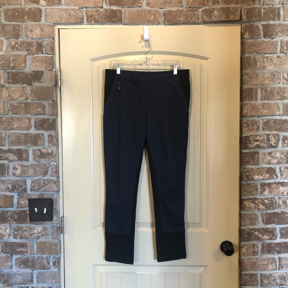 Anthropologie Black & Blue Dress Pants